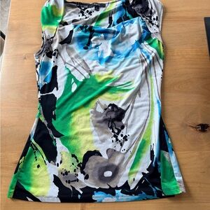 Express Floral Print Women's Shirt